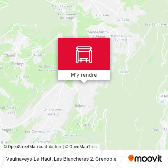 Vaulnaveys-Le-Haut, Les Blancheres 2 plan