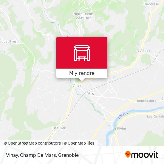 Vinay, Champ De Mars plan