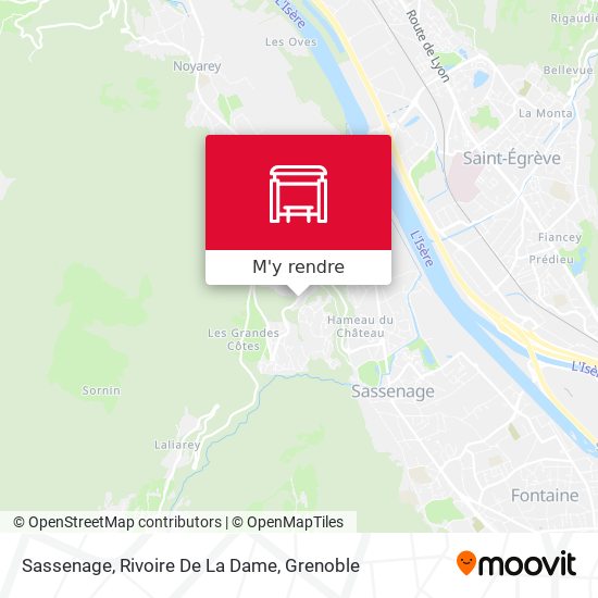Sassenage, Rivoire De La Dame plan