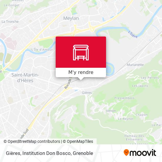 Gières, Institution Don Bosco plan