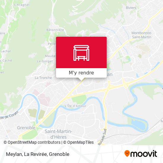 Meylan, La Revirée plan