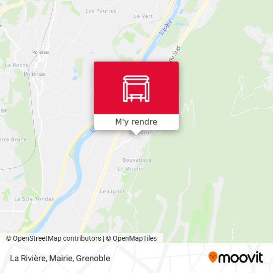 La Rivière, Mairie plan