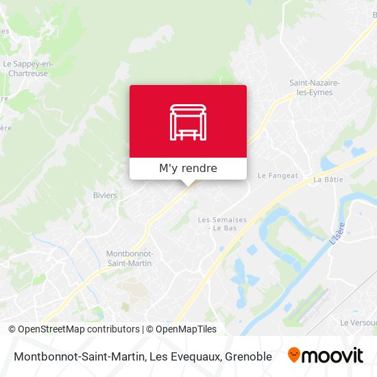 Montbonnot-Saint-Martin, Les Evequaux plan