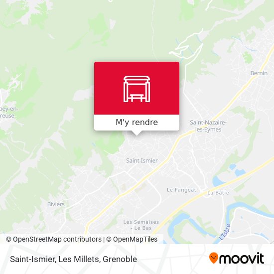 Saint-Ismier, Les Millets plan