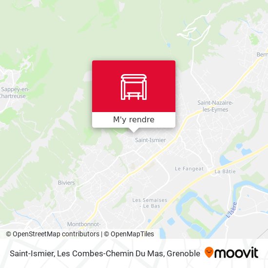 Saint-Ismier, Les Combes-Chemin Du Mas plan