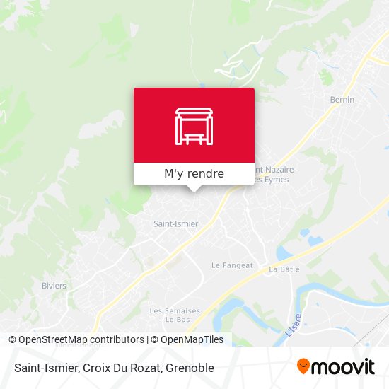 Saint-Ismier, Croix Du Rozat plan