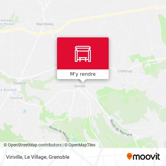Viriville, Le Village plan