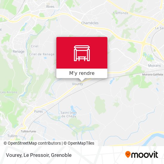 Vourey, Le Pressoir plan