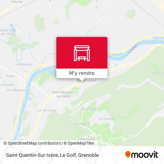 Saint-Quentin-Sur-Isère, Le Golf plan