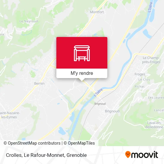 Crolles, Le Rafour-Monnet plan