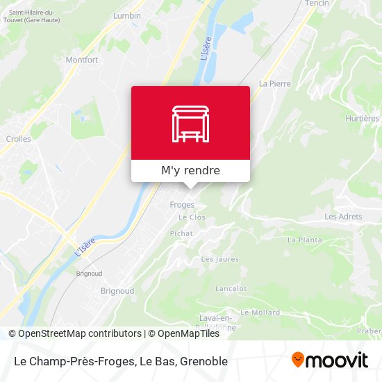 Le Champ-Près-Froges, Le Bas plan