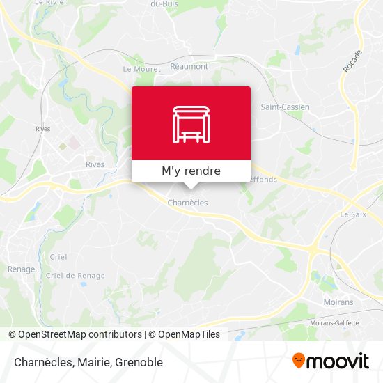 Charnècles, Mairie plan