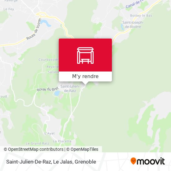 Saint-Julien-De-Raz, Le Jalas plan