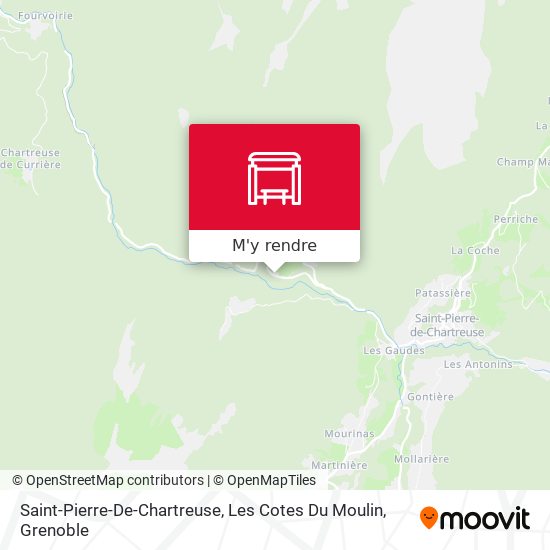 Saint-Pierre-De-Chartreuse, Les Cotes Du Moulin plan