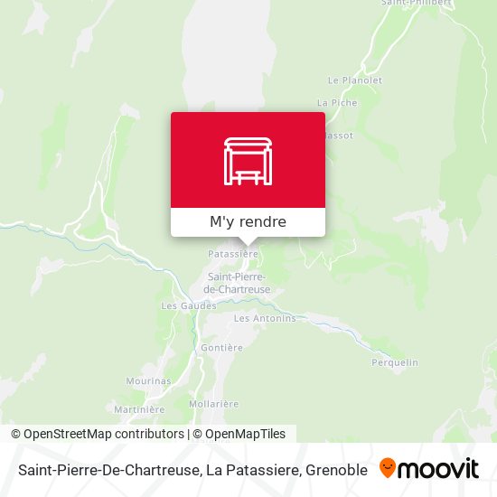 Saint-Pierre-De-Chartreuse, La Patassiere plan