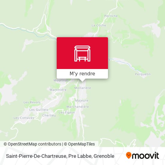 Saint-Pierre-De-Chartreuse, Pre Labbe plan
