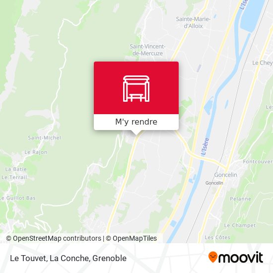 Le Touvet, La Conche plan