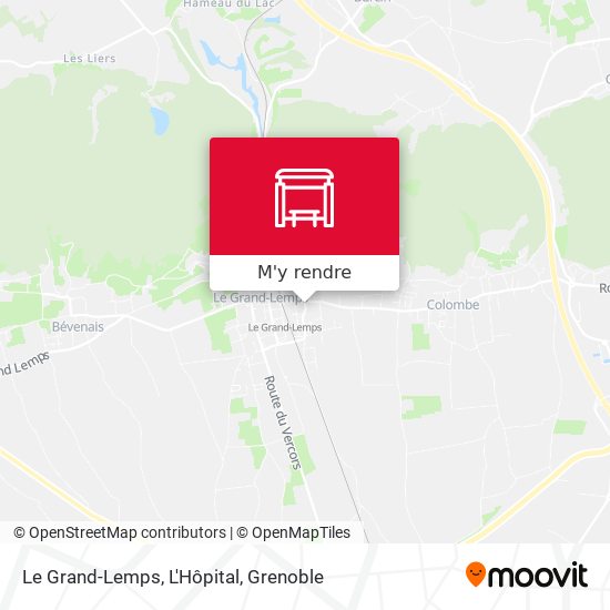 Le Grand-Lemps, L'Hôpital plan