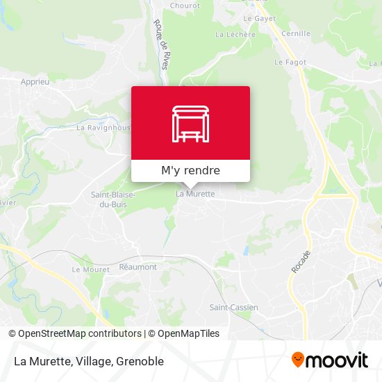La Murette, Village plan