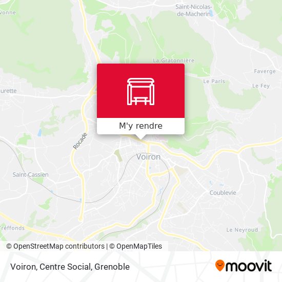 Voiron, Centre Social plan