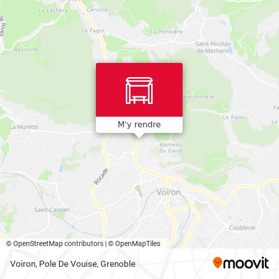 Voiron, Pole De Vouise plan