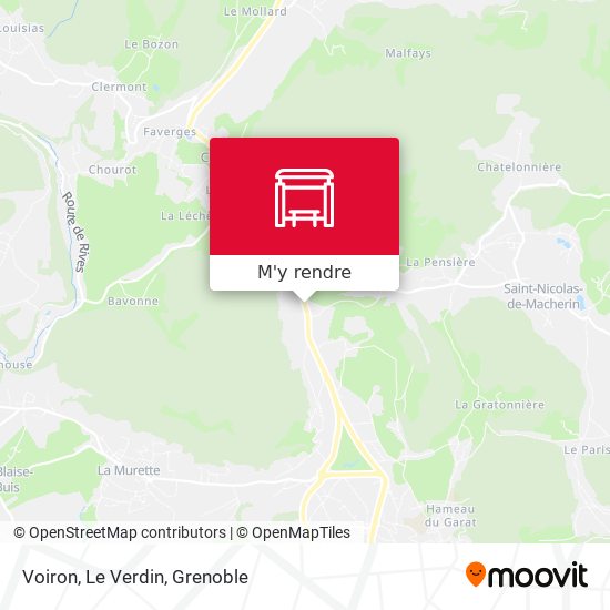 Voiron, Le Verdin plan