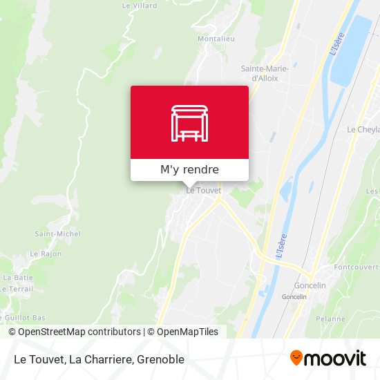 Le Touvet, La Charriere plan