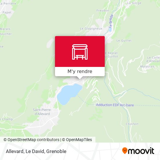 Allevard, Le David plan