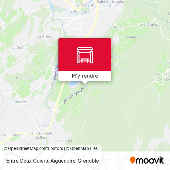 Entre-Deux-Guiers, Aiguenoire plan