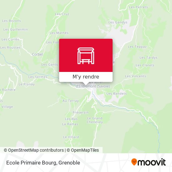 Ecole Primaire Bourg plan