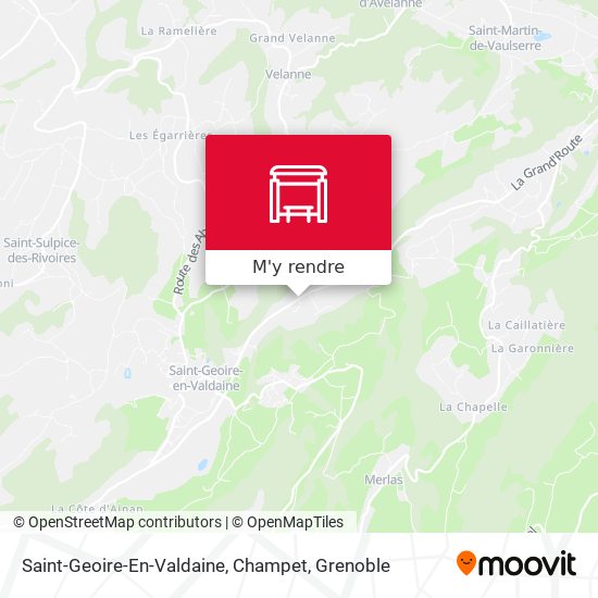 Saint-Geoire-En-Valdaine, Champet plan