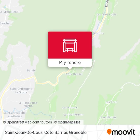 Saint-Jean-De-Couz, Cote Barrier plan