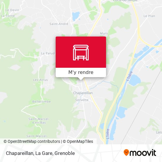 Chapareillan, La Gare plan