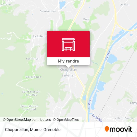 Chapareillan, Mairie plan
