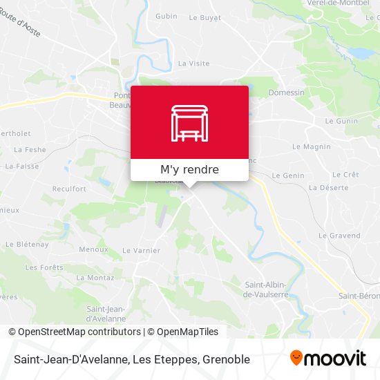 Saint-Jean-D'Avelanne, Les Eteppes plan