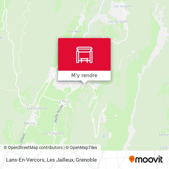 Lans-En-Vercors, Les Jailleux plan