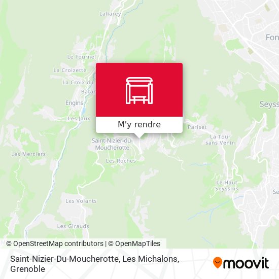 Saint-Nizier-Du-Moucherotte, Les Michalons plan