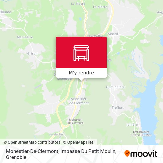 Monestier-De-Clermont, Impasse Du Petit Moulin plan