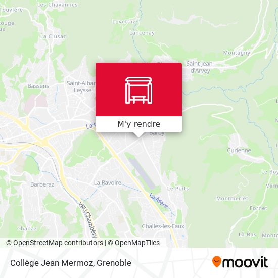 Collège Jean Mermoz plan