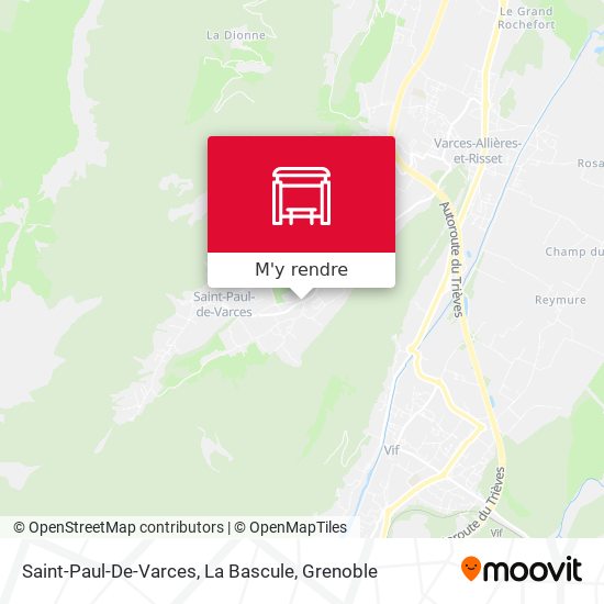 Saint-Paul-De-Varces, La Bascule plan