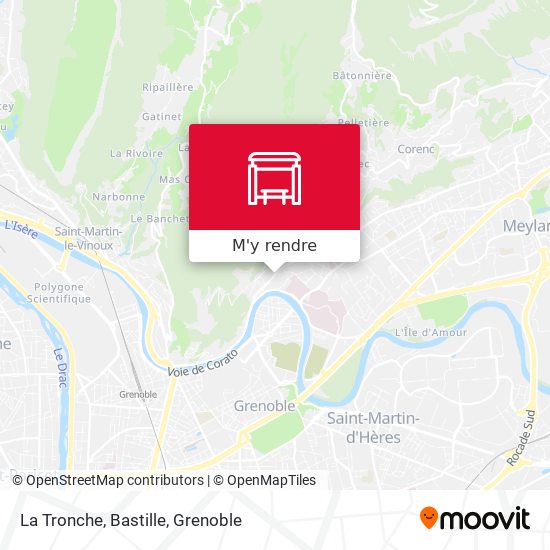 La Tronche, Bastille plan