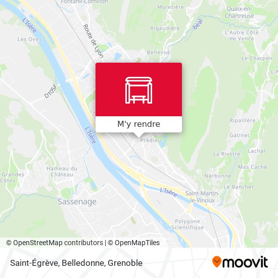 Saint-Égrève, Belledonne plan