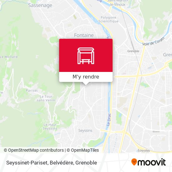Seyssinet-Pariset, Belvédère plan