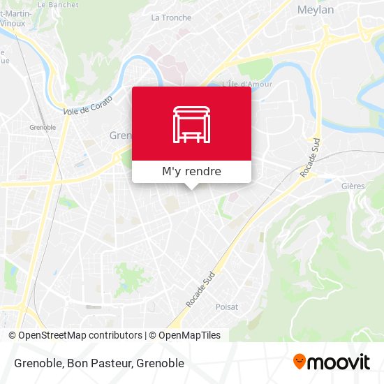 Grenoble, Bon Pasteur plan