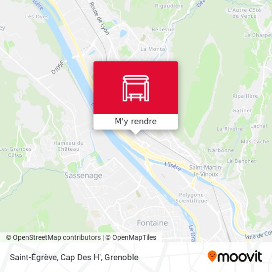 Saint-Égrève, Cap Des H' plan