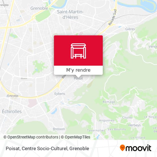 Poisat, Centre Socio-Culturel plan