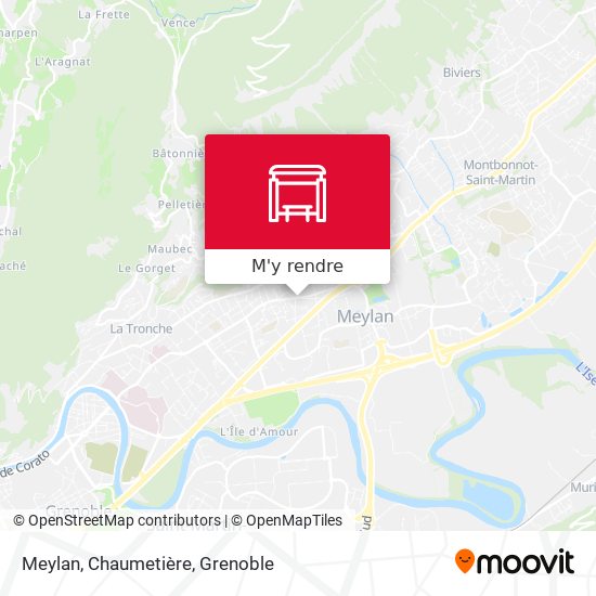 Meylan, Chaumetière plan