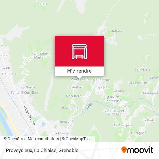 Proveysieux, La Chiaise plan