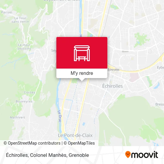 Échirolles, Colonel Manhès plan