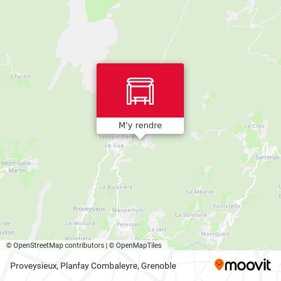 Proveysieux, Planfay Combaleyre plan